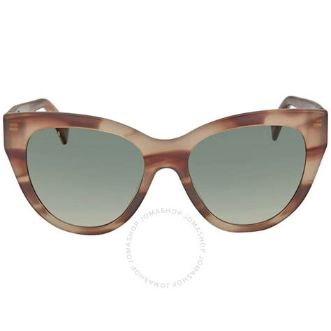 gucci sunglasses gg0460s 53|Gucci Green Gradient Cat Eye Sunglasses GG0460S 005 53.